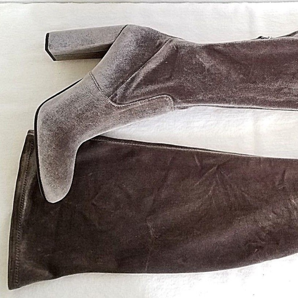 Steve Madden Emotions Velvet Tall Boot 10M NEW - Picture 2 of 8